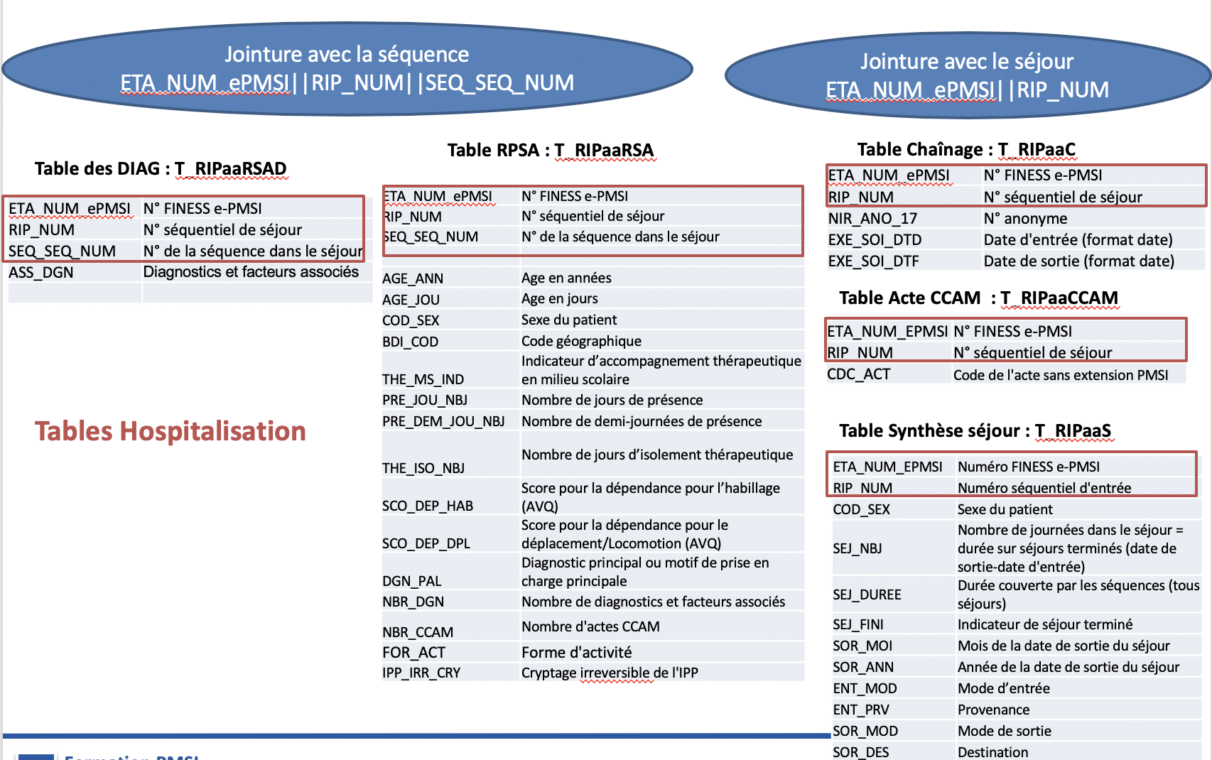 schéma structuration pmsi PSY